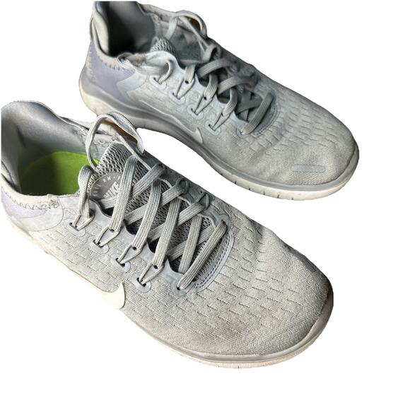 Nike Shoes - Nike Free RN 2018 Running Shoes Wolf Gray, Size 5 (942837-003)